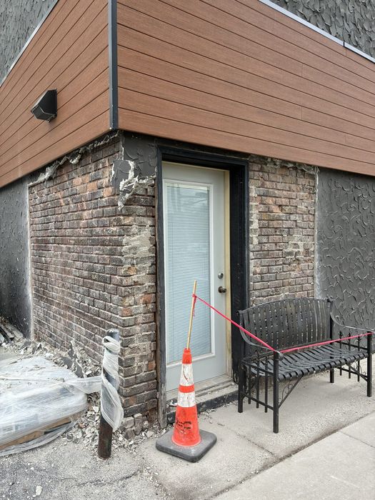 Salon Masonry: Before