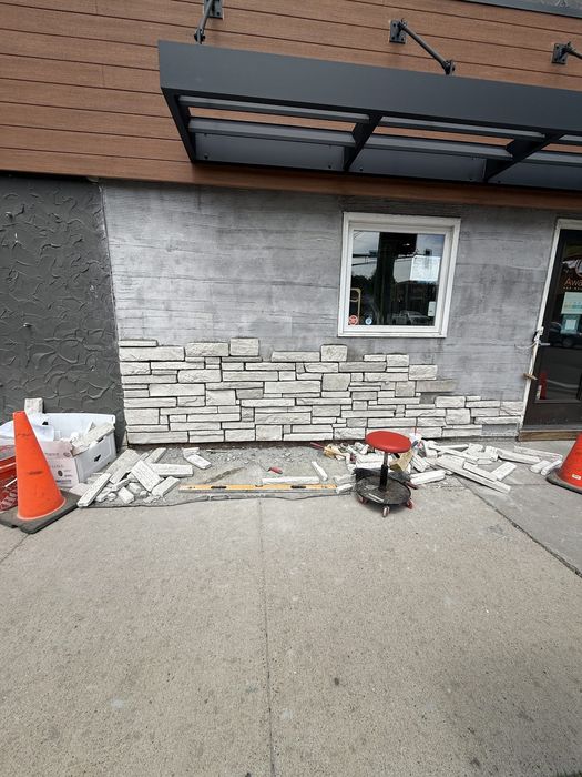 Salon Masonry: Progress 2
