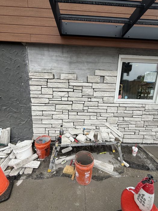 Salon Masonry Progress 3 2