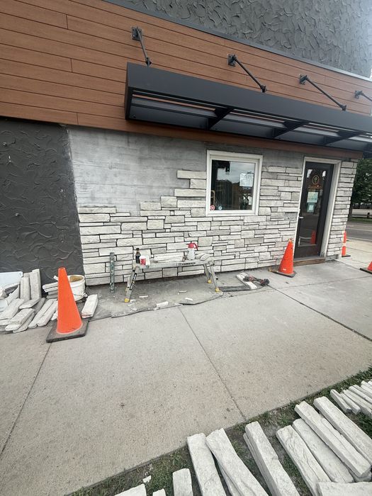 Salon Masonry: Progress 3